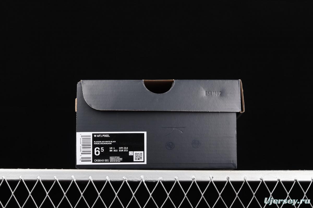 NIKE Air Force 1 Pixel deconstructing wind low-top casual board shoes CK6649-001
