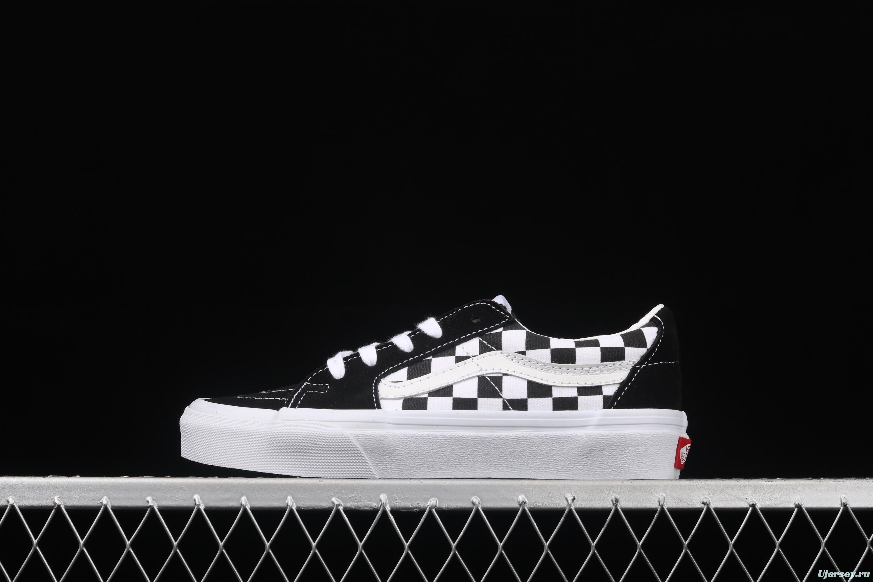 Vans Sk8-Low classic checkerboard low-top casual board shoes VN0A4UUK4W7 canvas shoes