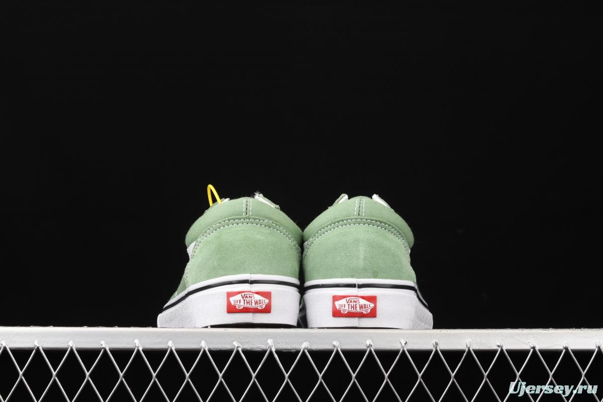 Vans Old Skool grass green low-side vulcanized casual board shoes VN0A3WKT4G6