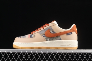 NIKE Air Force 11607 ESS low-top casual board shoes with the theme of the year of the Tiger CW2288-686