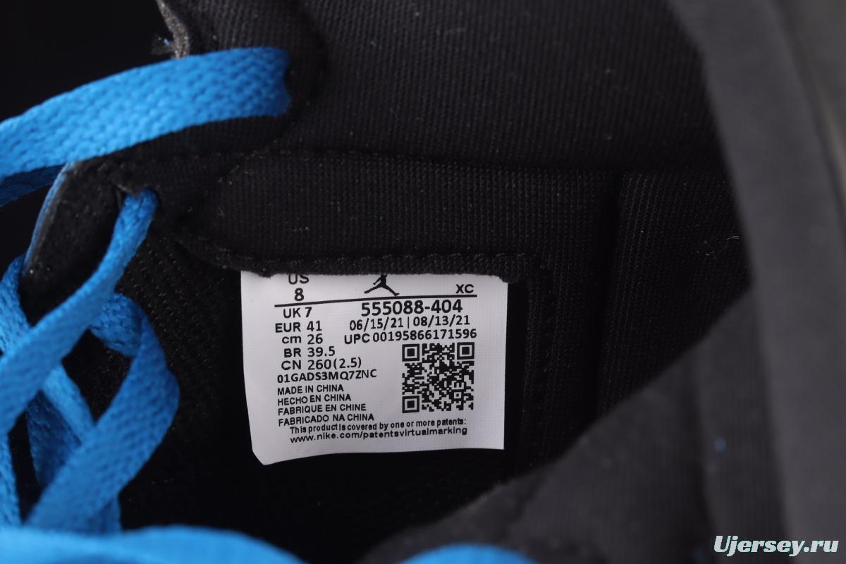 Air Jordan 1 Retro High OG Dark Marina Blue Royal Blue 2.0 high top basketball shoes 555088-404
