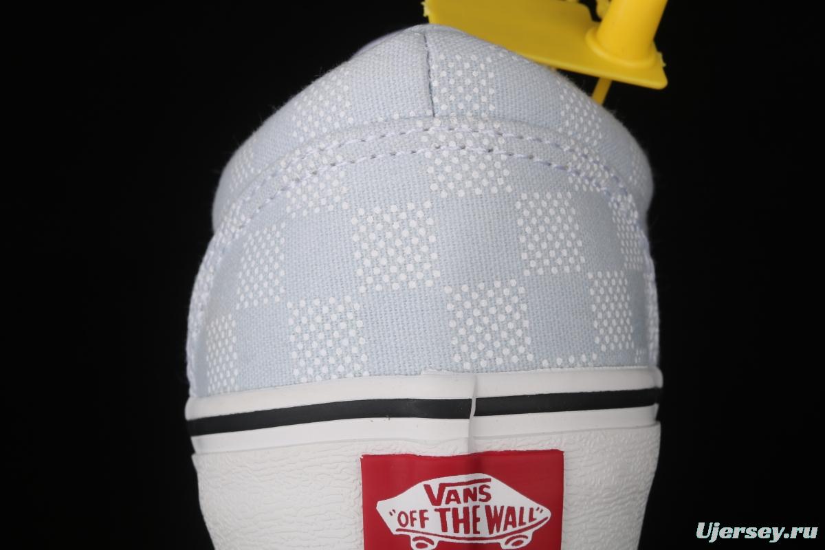 Vans Doheny Era Milk Blue Checkerboard online Celebrity shoes VN0A3MVZ3QN
