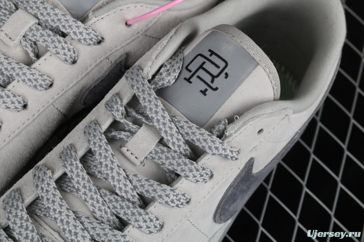 Reigning Champ x NIKE Blazer SB defending champion 3M reflective joint name board shoes 454471-009