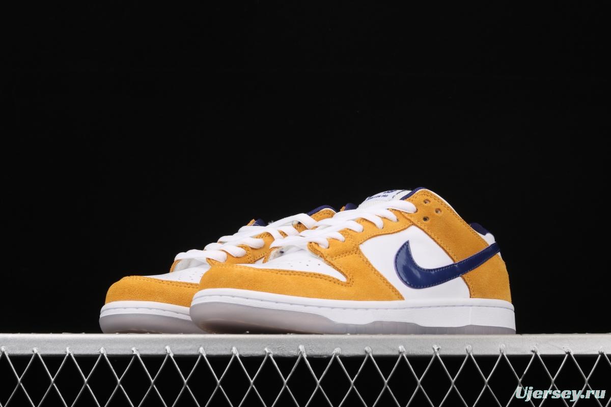 NIKE SB DUNK Low Laser Orange Zijin Little Lakers sports skateboard shoes BQ6817-800