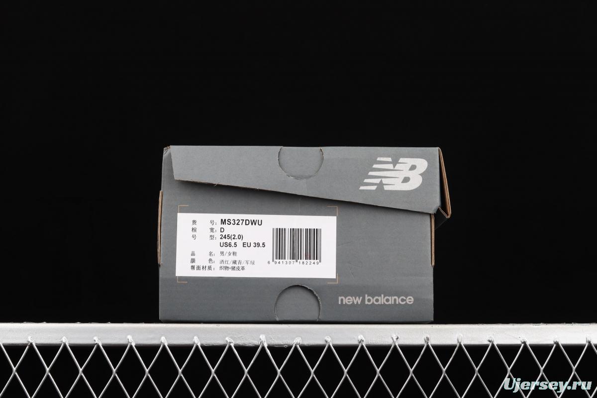 New Balance MS327 series retro leisure sports jogging shoes MS327DWU