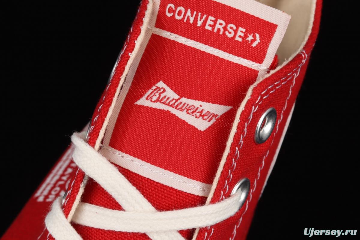 Budweiser x Converse Chuck 70 co-signed Budweiser limited edition couple canvas shoes M9697