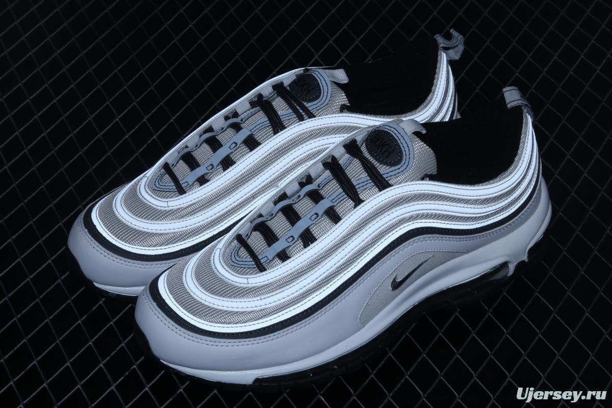NIKE Air Max 97 White Bear color bullet air cushion running shoes DC3494-990