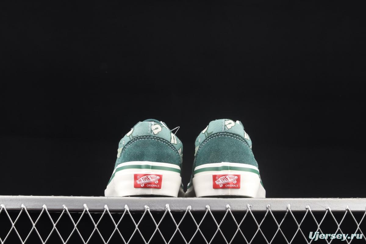 Undefeated x Vans OG Old Skool Lx high-end feeder low-top casual board shoes VN0A4P3X7AF