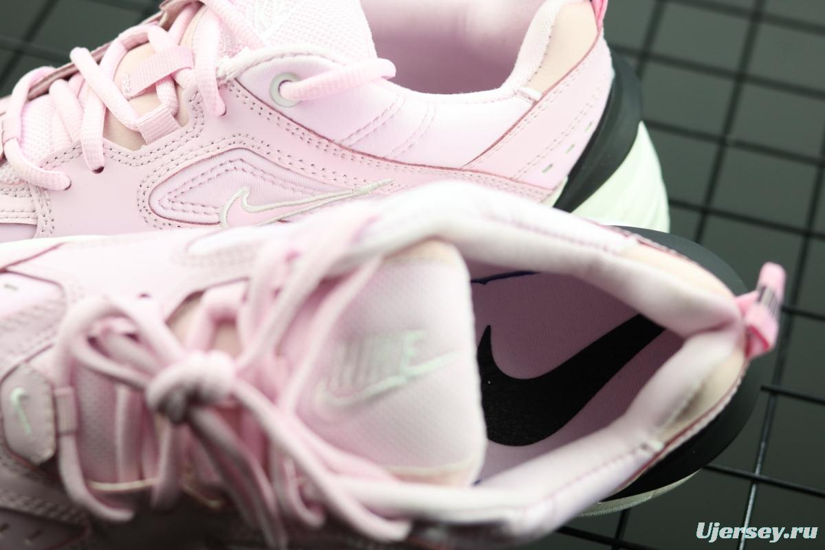 NIKE M2K Tekno pink and white color retro sports daddy shoes AO3108-600