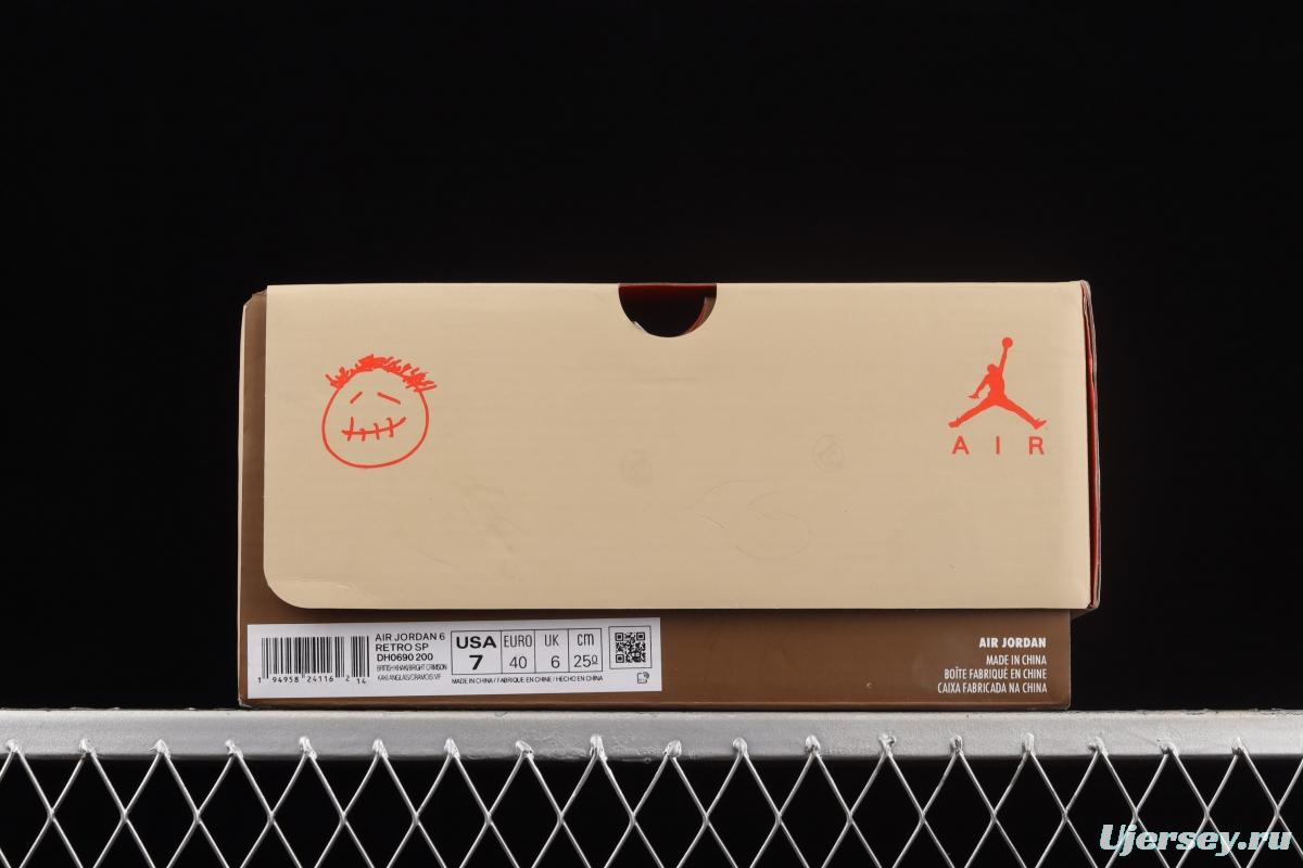 Travis Scott x Air Jordan 6 British Khaki khaki DH0690-200