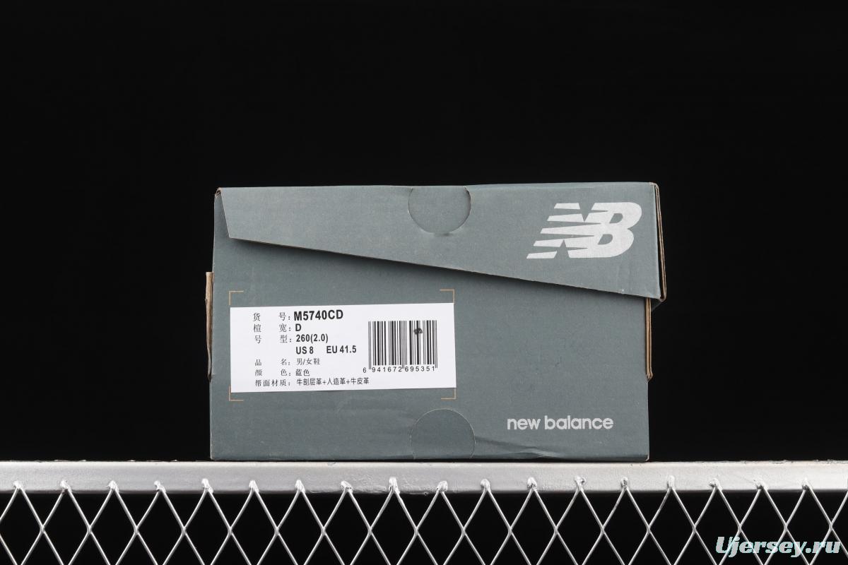 New Balance NB5740 series retro leisure jogging shoes M5740CD