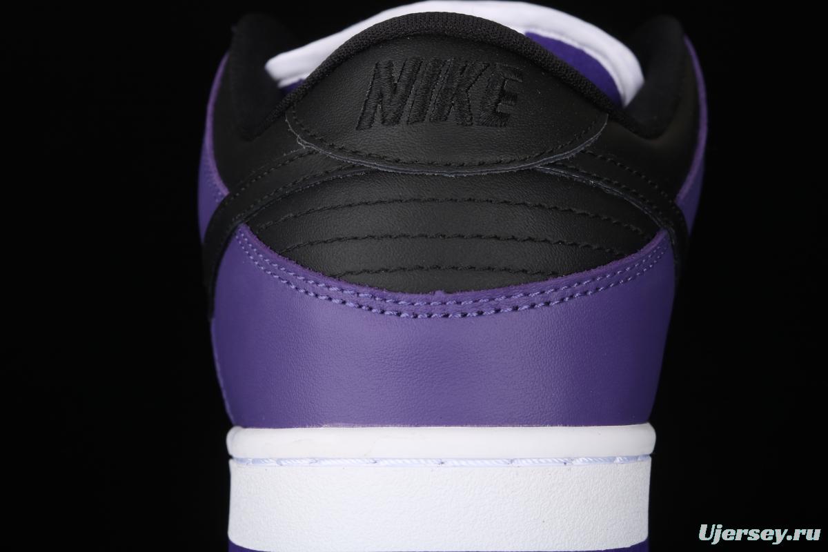 NIKE SB DUNK Low Court Purple black and purple North Carolina low-top leisure sports skateboard shoes BQ6817-500