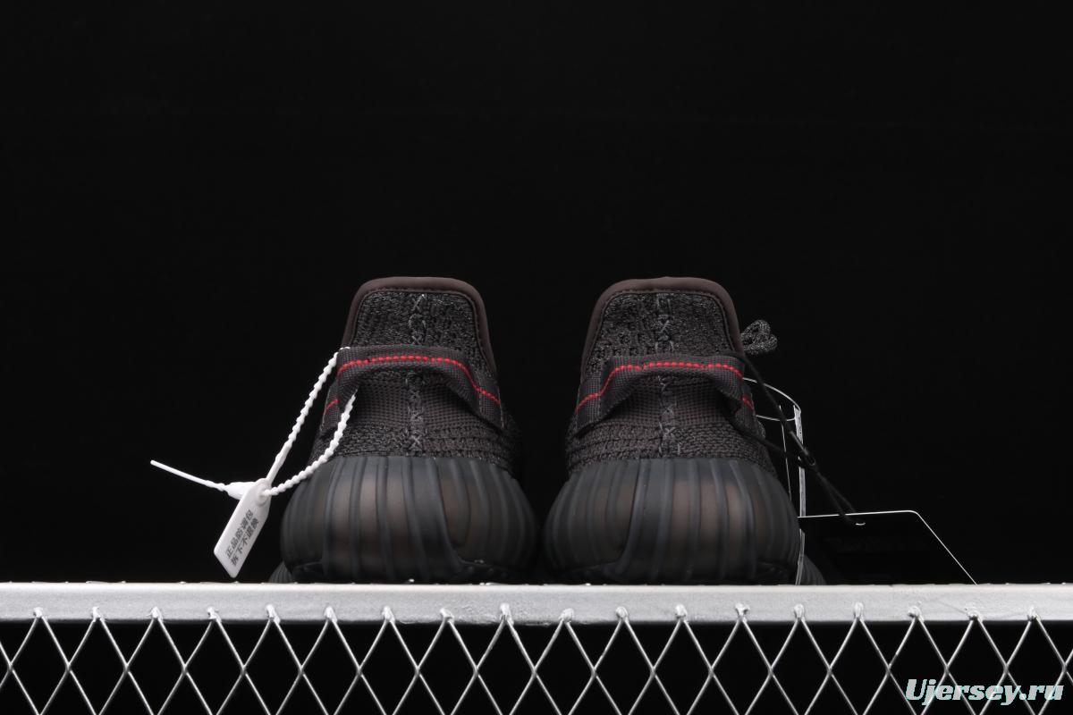 Adidas Yeezy 350 Boost V2 FU9007 Darth Coconut 350 second generation black sky star hollowed-out silk color BASF popcorn