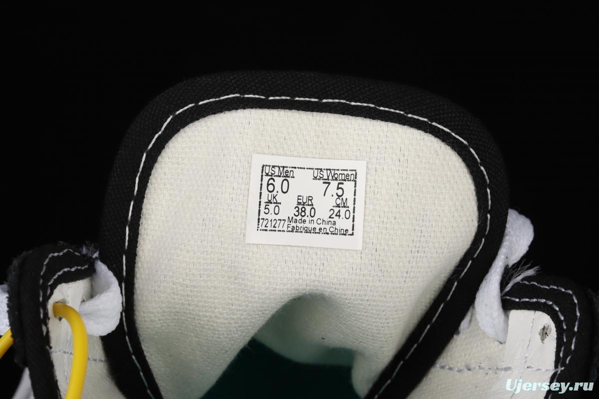Vans Style 36 new edge half crescent toe black bran fruit green low-top casual board shoes VN0AWM33FJ