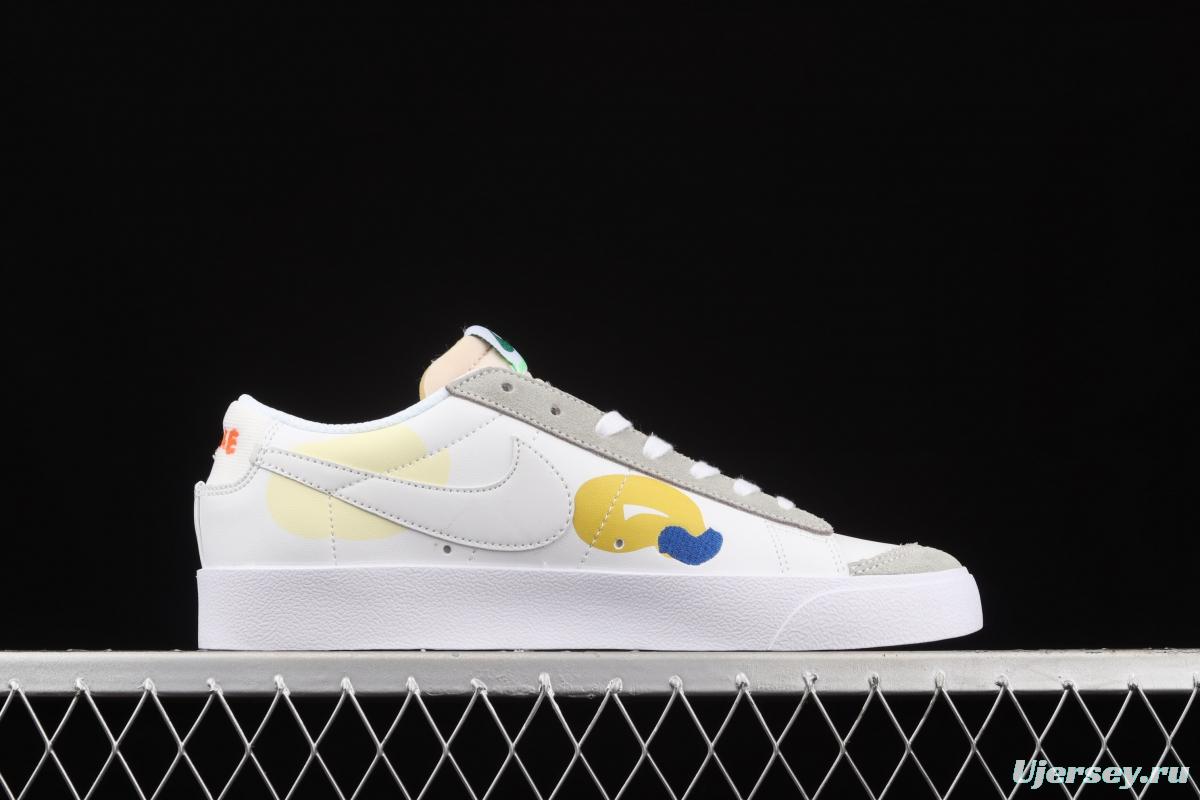 NIKE Blazer Low trailblazer color graffiti low-side leisure sports board shoes DM0882-100