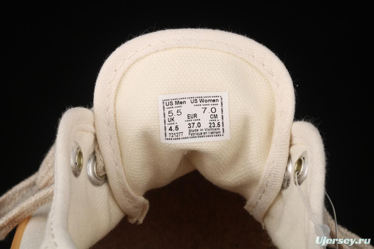 Vans Style 36 environmental protection series South Korea limits rice white rubber Oxford sole low upper board shoes VN0A4U3V88T