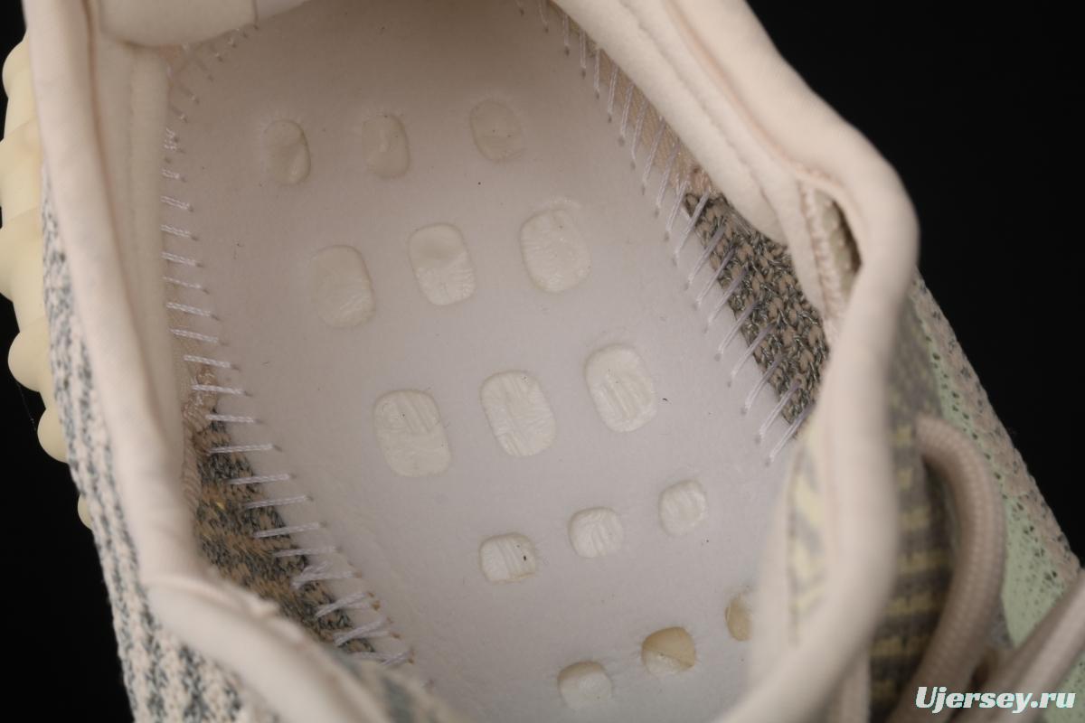 Adidas Yeezy Boost 350 V2 FW5318 Darth Coconut 350 second generation hollowed-out swan white sky star color BASF popcorn