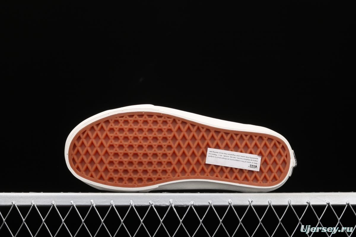 Vans Style 36 Decon Sf Vance leopard print spliced fur retro low upper shoes VN0A3MVL4Y5