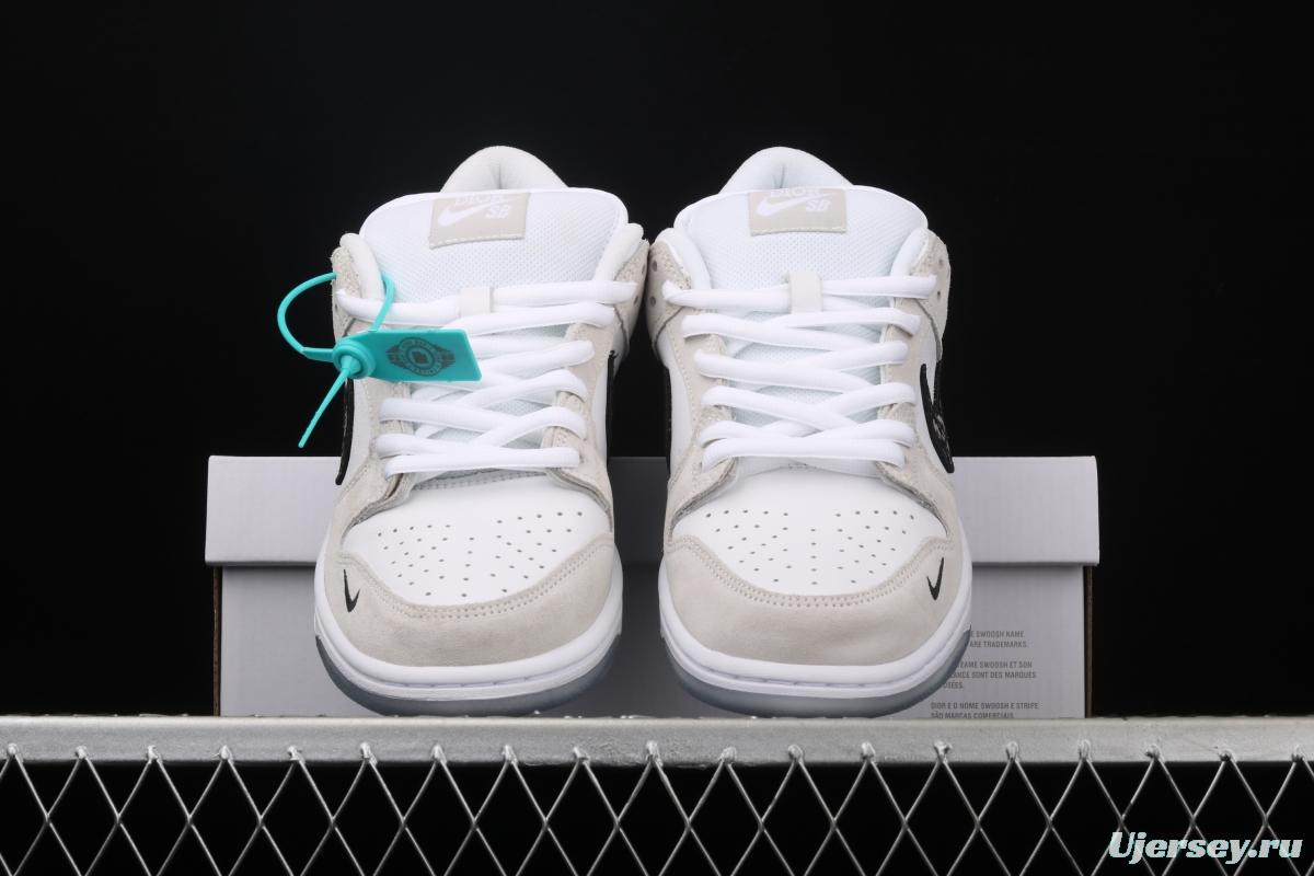 DIOR x NIKE SB DUNK Low joint style low-top casual board shoes CT5058-002