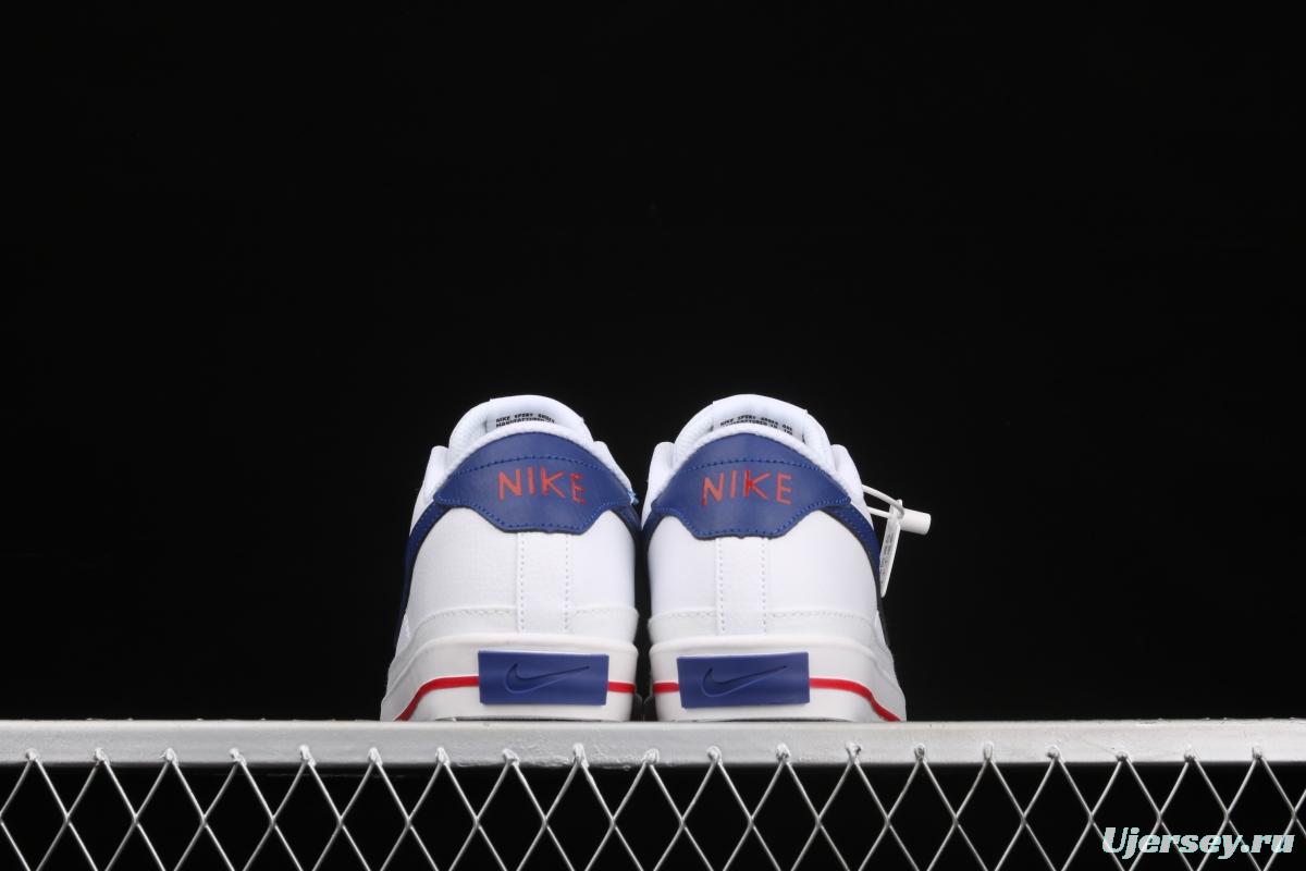NIKE Court Legacy classic retro leather surface fashion street sports board shoes DA5380-107
