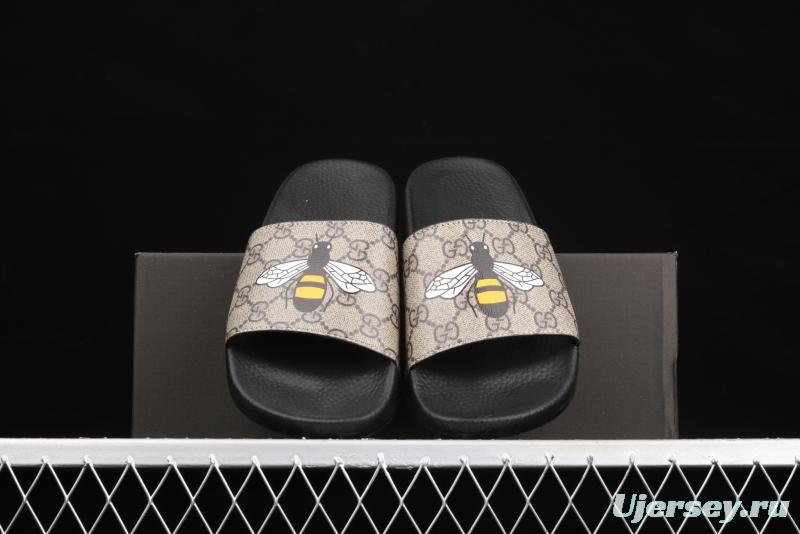 Gucci summer trend couple casual slippers little bee