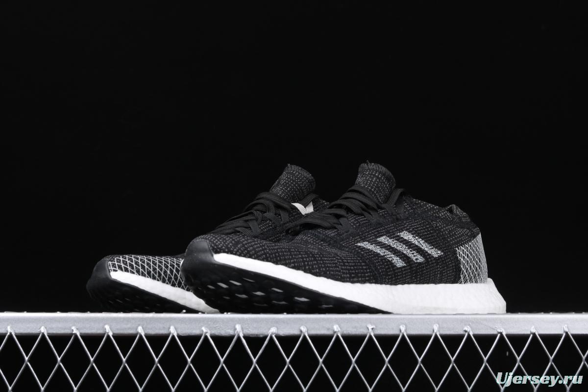 Adidas Pure Boost Go B37803 braided face cushioning running casual shoes