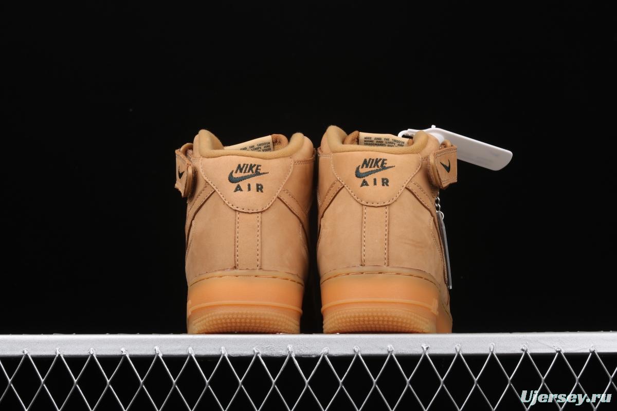 NIKE Air Force 1 Mid'07 Prm QS helps wheat color 715889-200