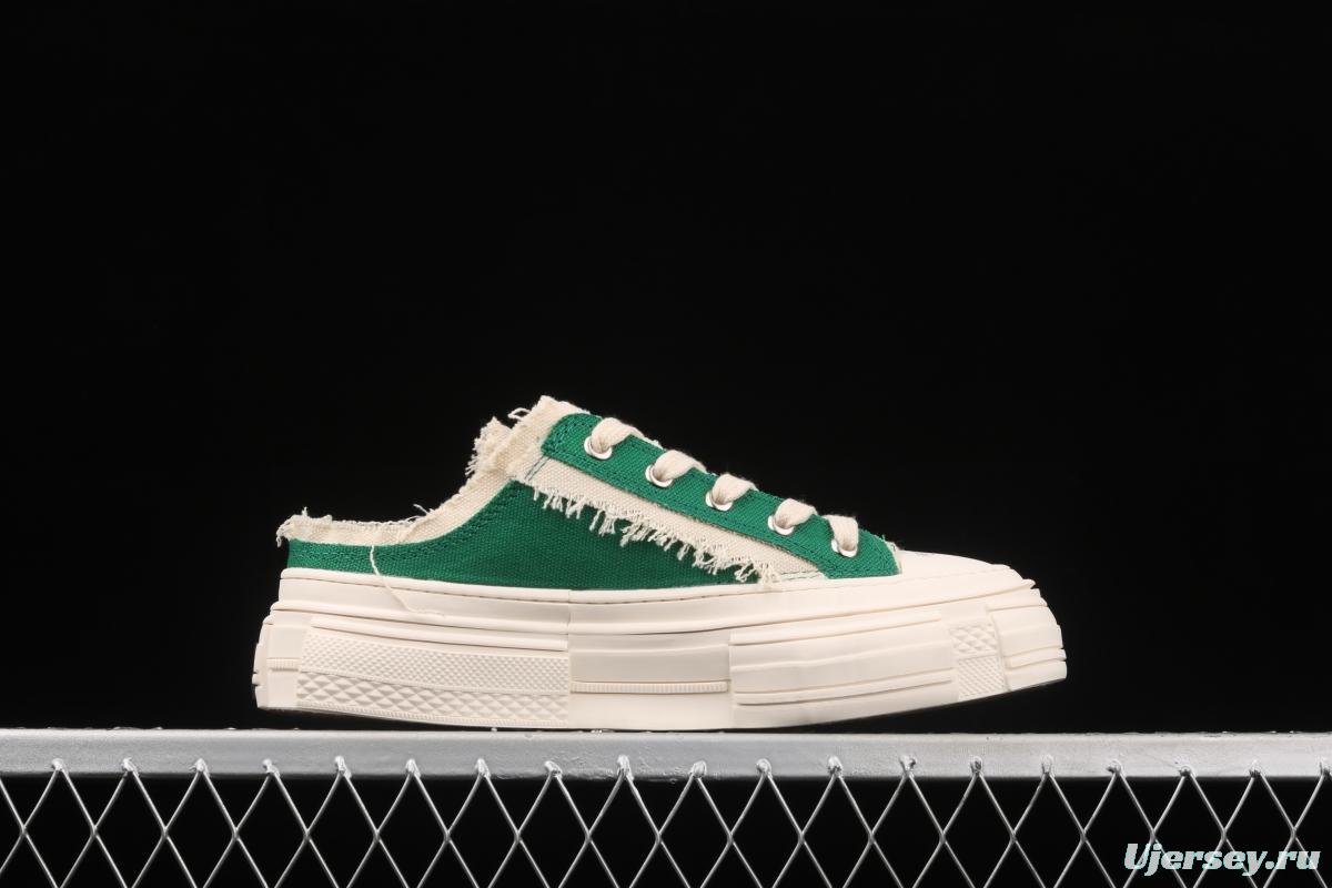 IMPACT x VESSEL G.O.P. LOW deconstructs overlapping thick-bottomed cork low-side heightened canvas vulcanized semi-tow