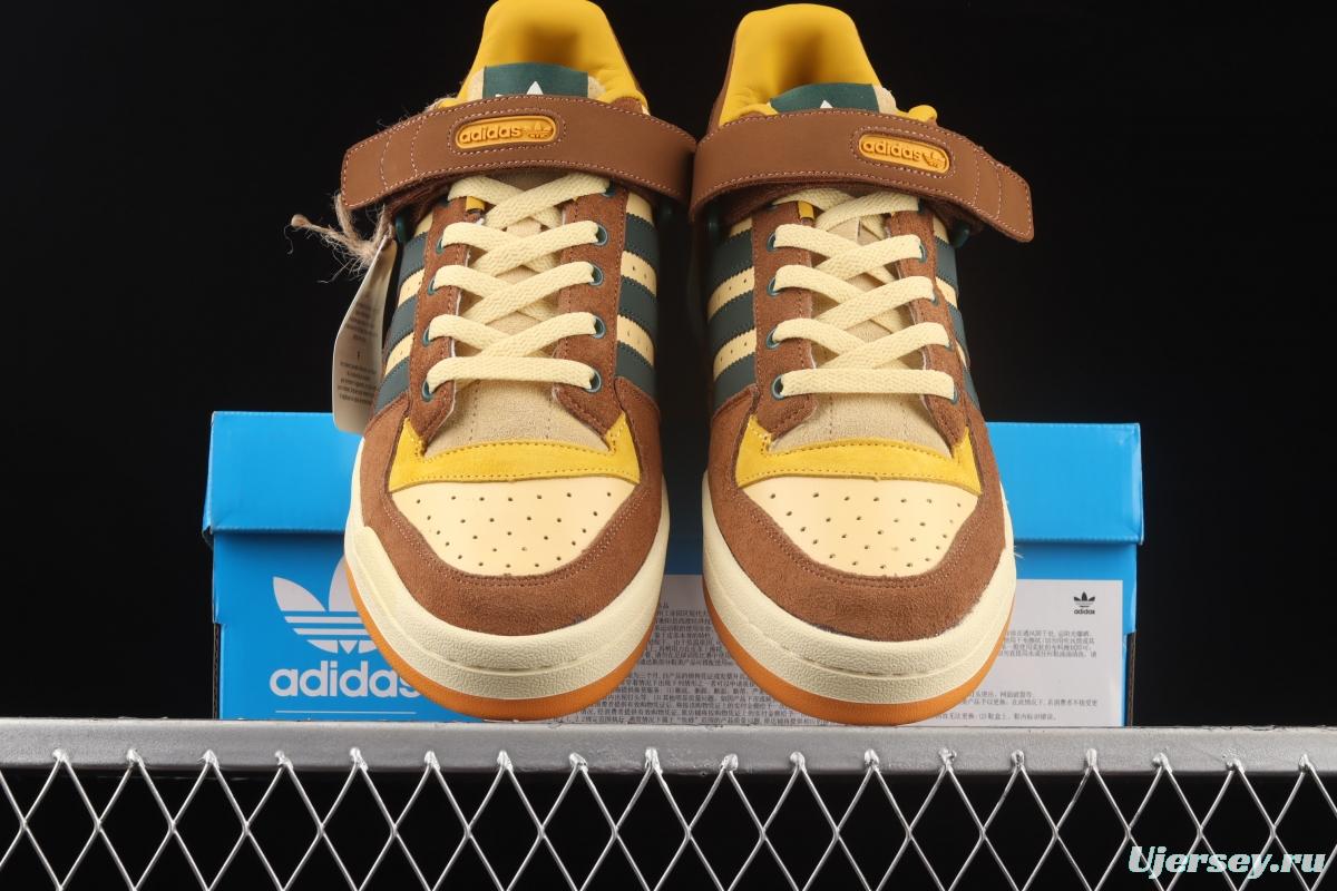 Adidas Forum 84 Low GW3486 popular single classic vintage basketball shoes