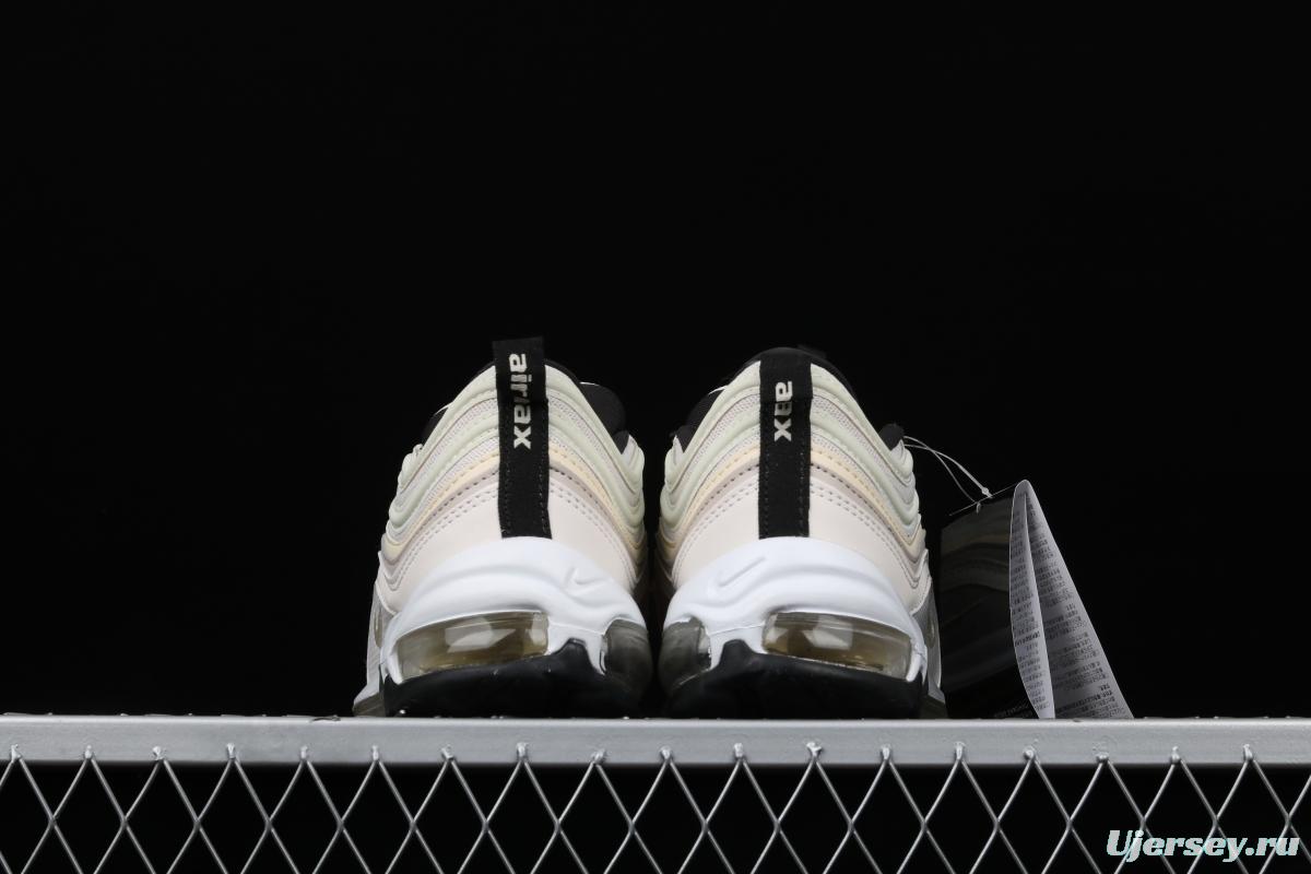 NIKE Air Max 97m white full palm air cushion running shoes 921733-007