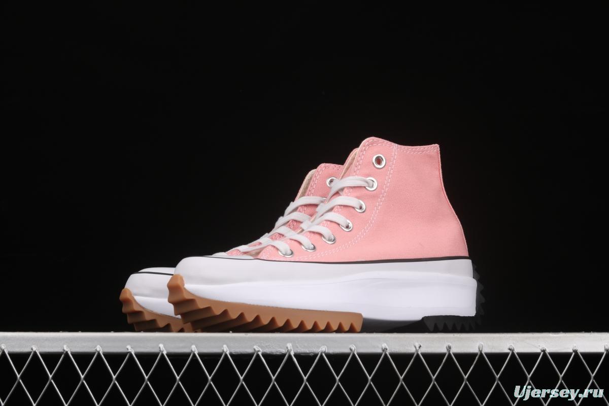Converse x Keith Hatding Run Star Hike muffin thick-soled high-top casual board shoes 164947C