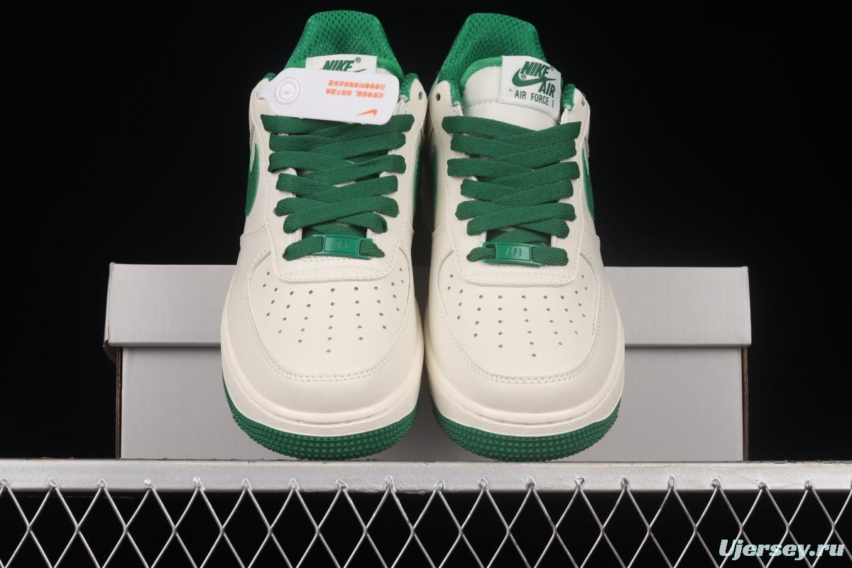 NIKE Air Force 11607 Low rice green color matching low-top casual board shoes TK6369-662,