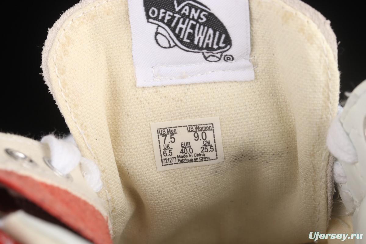 Vans Vault Sk8-Hi Reissue Ca deconstructionism high-top canvas vulcanized shoes VN0A3WM130L