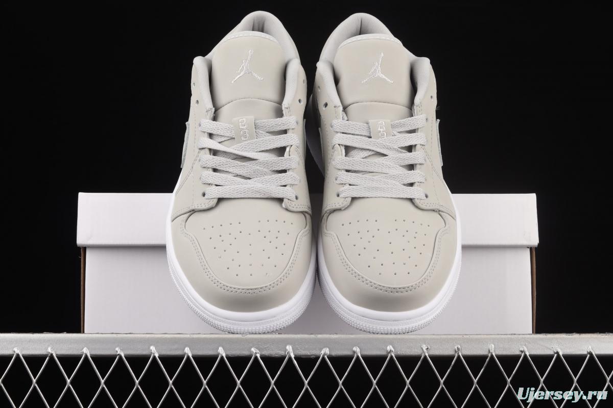 Air Jordan 1 Low low side frosted ash culture leisure sports shoes DC0774-002