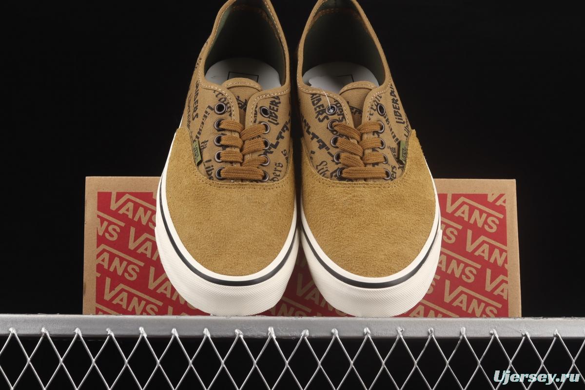 Liberaiders x Vans Authentic Dx joint style tooling series low-top casual board shoes VN0A54F27MB