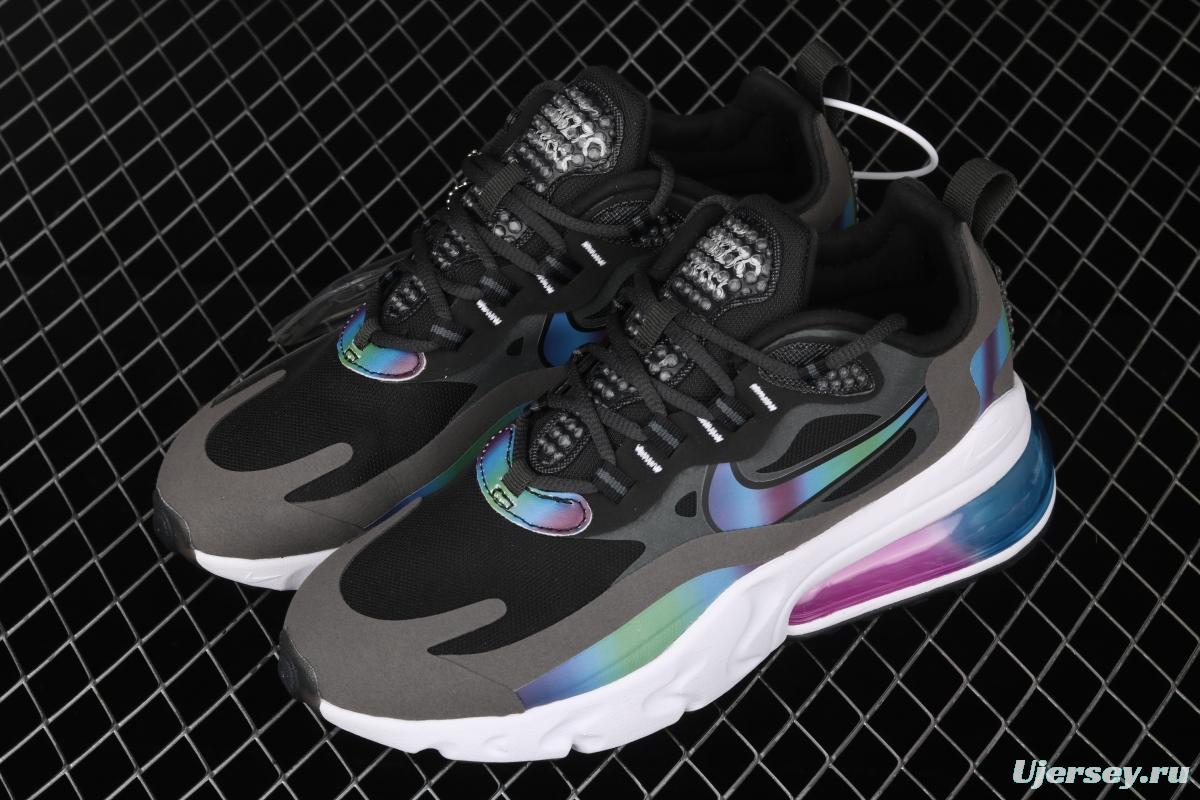 NIKE Air Max 270React new high-frequency mesh function half-palm air cushion cushioning running cloth shoes CT5064-001