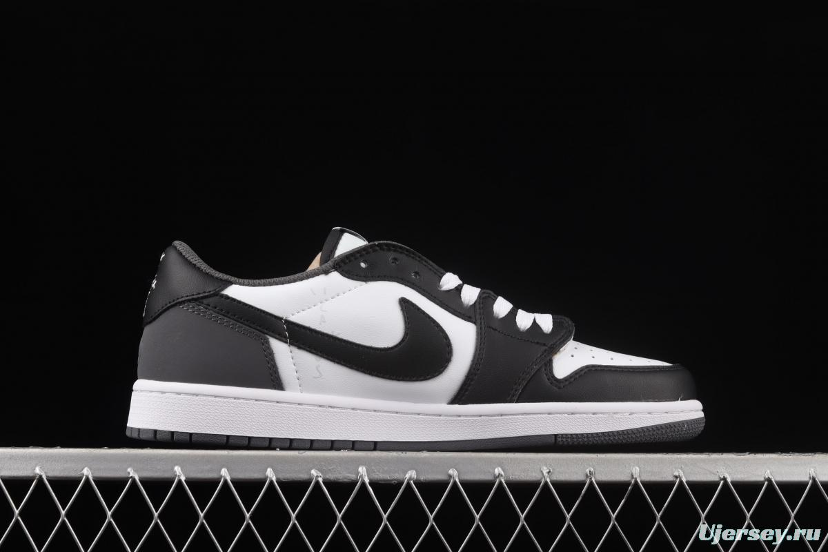 Travis Scott x Fragment x Air Jordan 1 Low Military Blue Lightning upside Down CQ4277-008