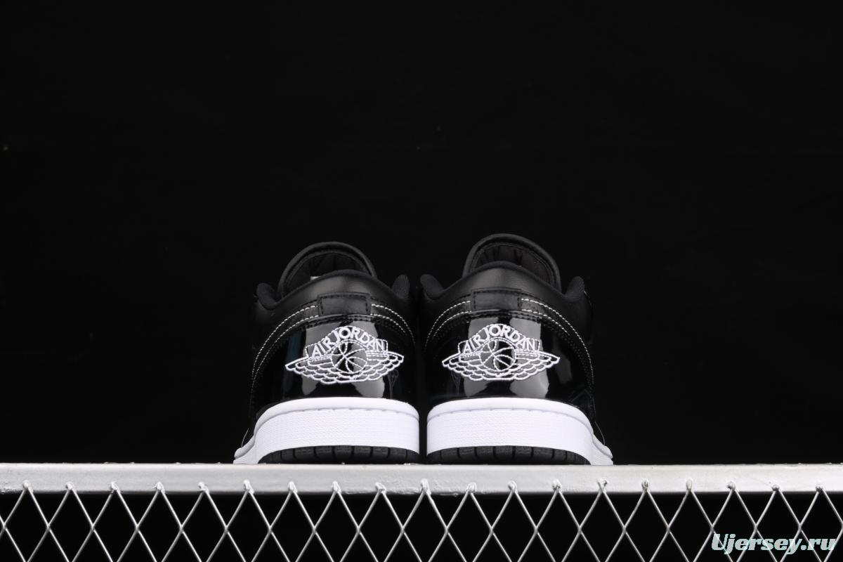 Air Jordan 1 Low ASW low-top all-Star patent leather black low-top basketball shoes DD1650-001