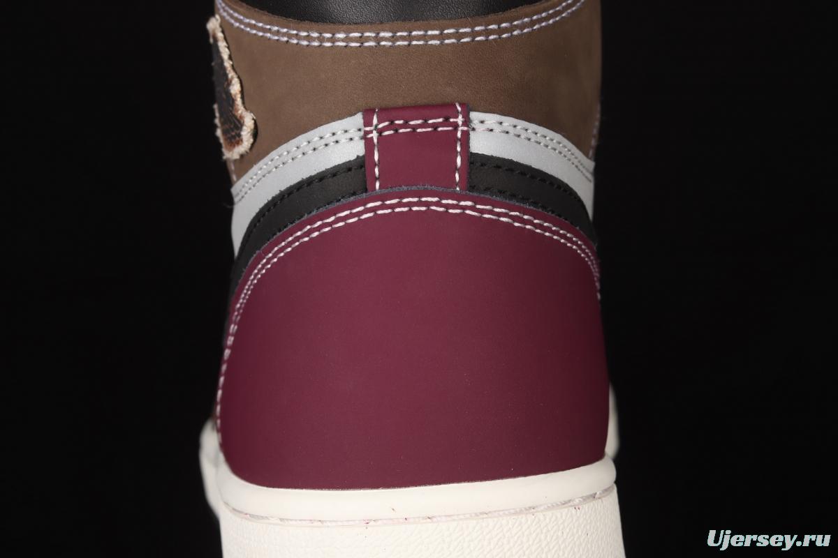Air Jordan 1 High OG Hand Crafted color splicing DH3097-001