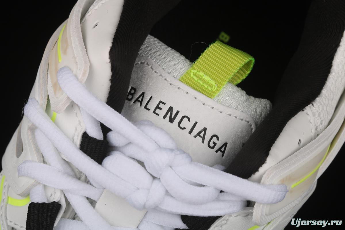 Balenciaga Sneaker Tess s.Gomma Res BI ALV/TIS EFF NUBUK/TIS E 2020 latest color matching trend running shoes W1GC39070