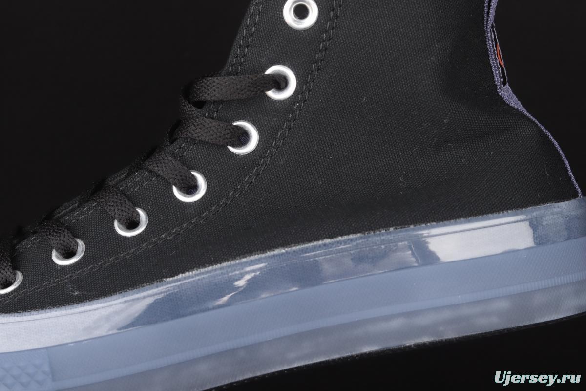 Converse Chuck Taylor All Star CX neutral crystal jelly sole hit color canvas high upper shoes 171400C