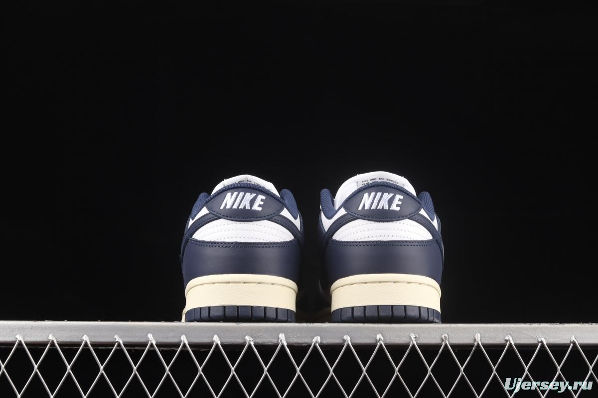 NIKE SB DUNK Low Navy Blue navy blue color SB buckle rebound fashion casual board shoes DD1503-115