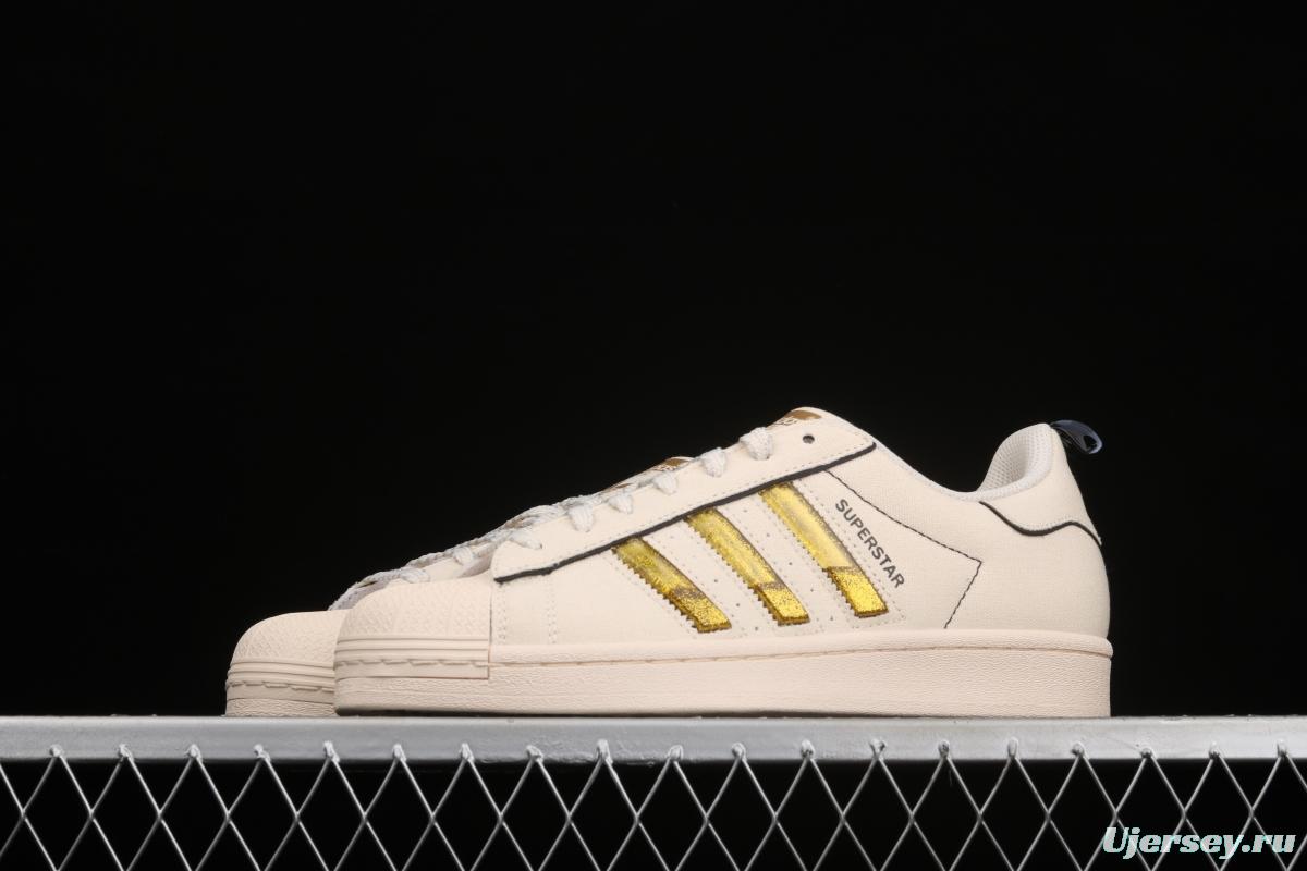 Adidas Superstar GX7916 shell head canvas leisure sports board shoes