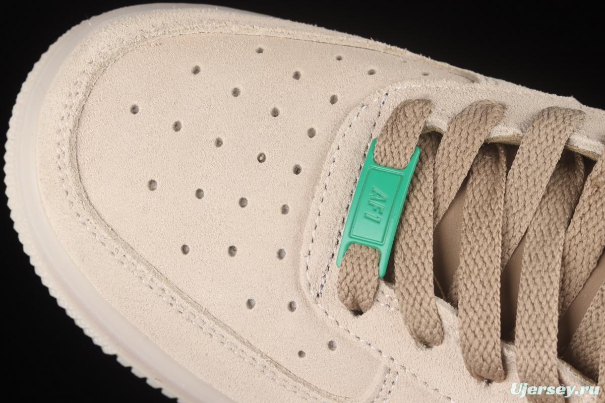 NIKE Air Force 11407 Low Cactus Desert Cactus Light Color low-top Leisure Board shoes CV1755-100