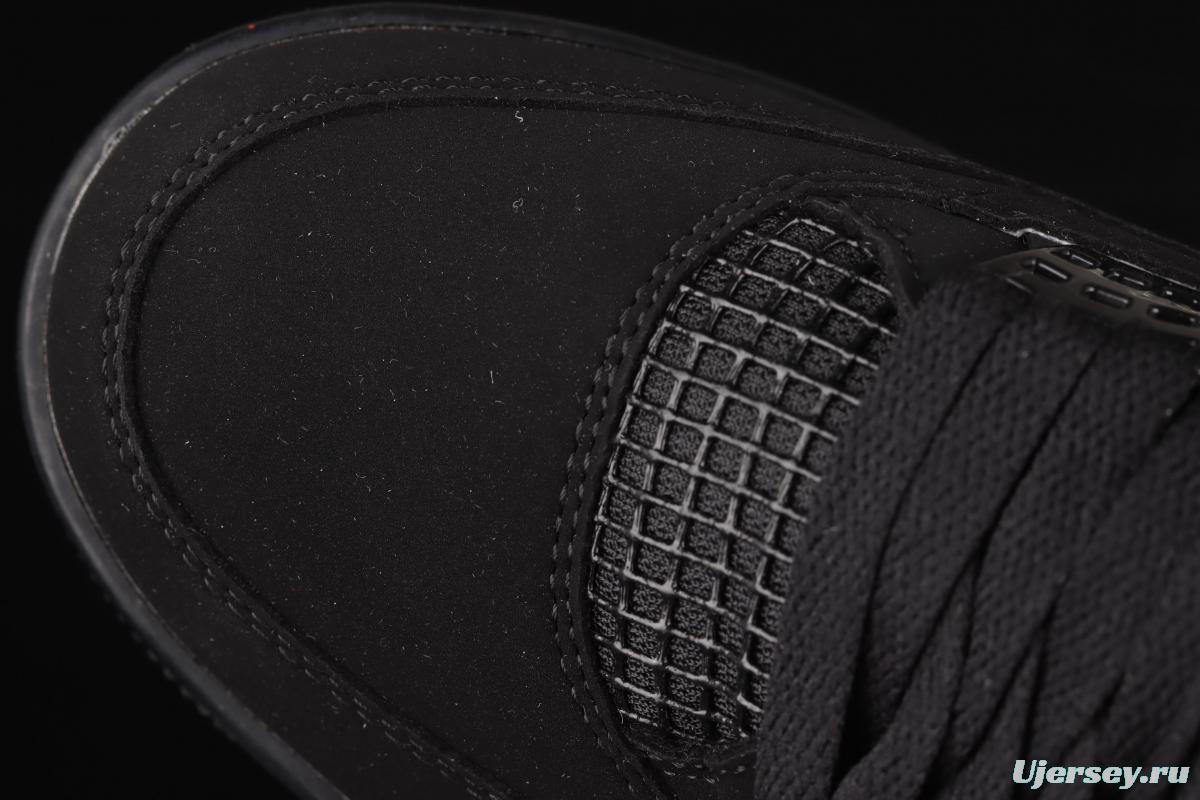 Air Jordan 4 Black Cat Black Cat True header layer CU1110-010