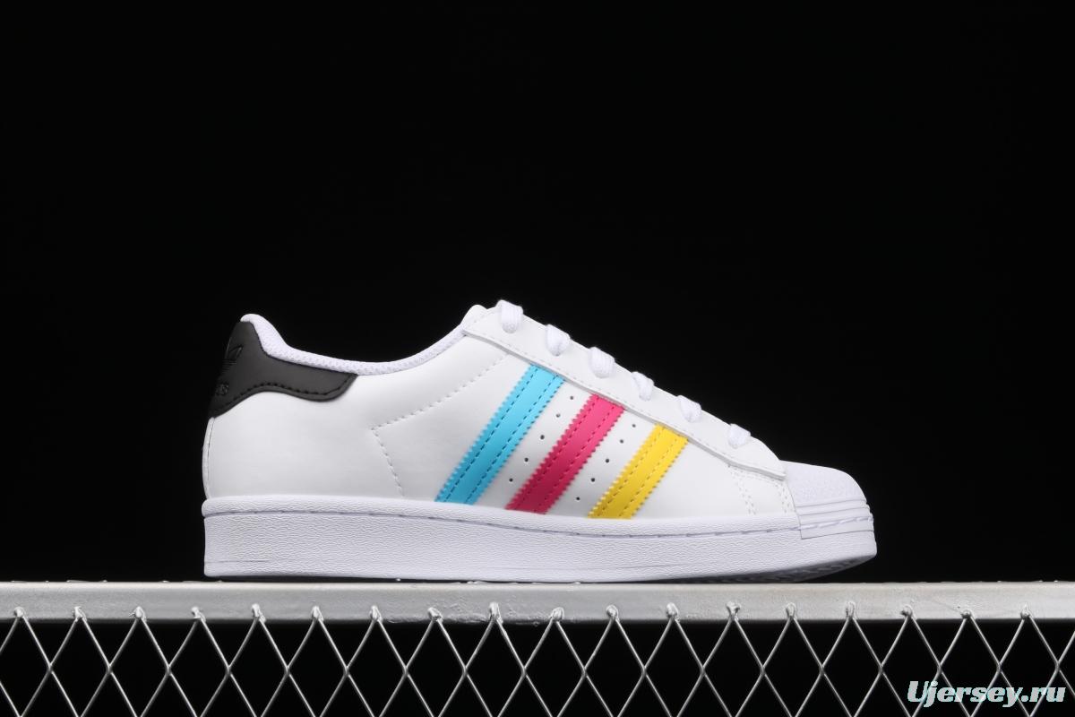 Adidas Superstar FU9521 shell head sports leisure board shoes