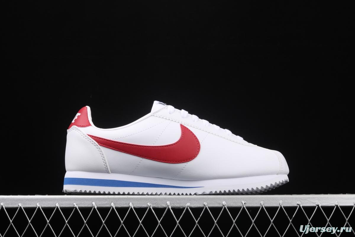 NIKE Roshe QS Agan evergreen classic white-and-red leather soft foam shoes 807471-103