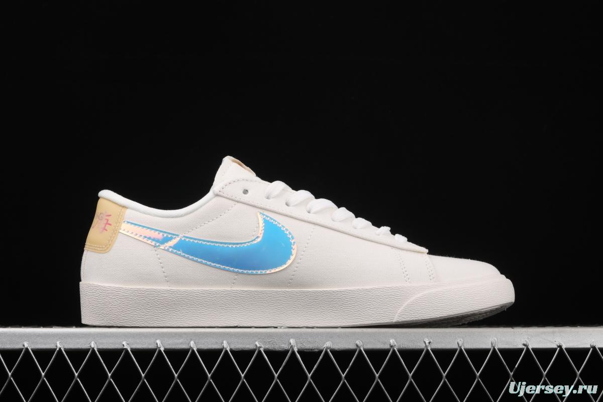 NIKE Blazer Low Lx Trail Blazers canvas low-top casual board shoes AV9371-109