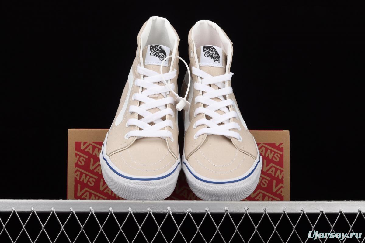 Vans Sk8-Hi Authentic beige canvas high upper shoes VN0A4RWY2WT