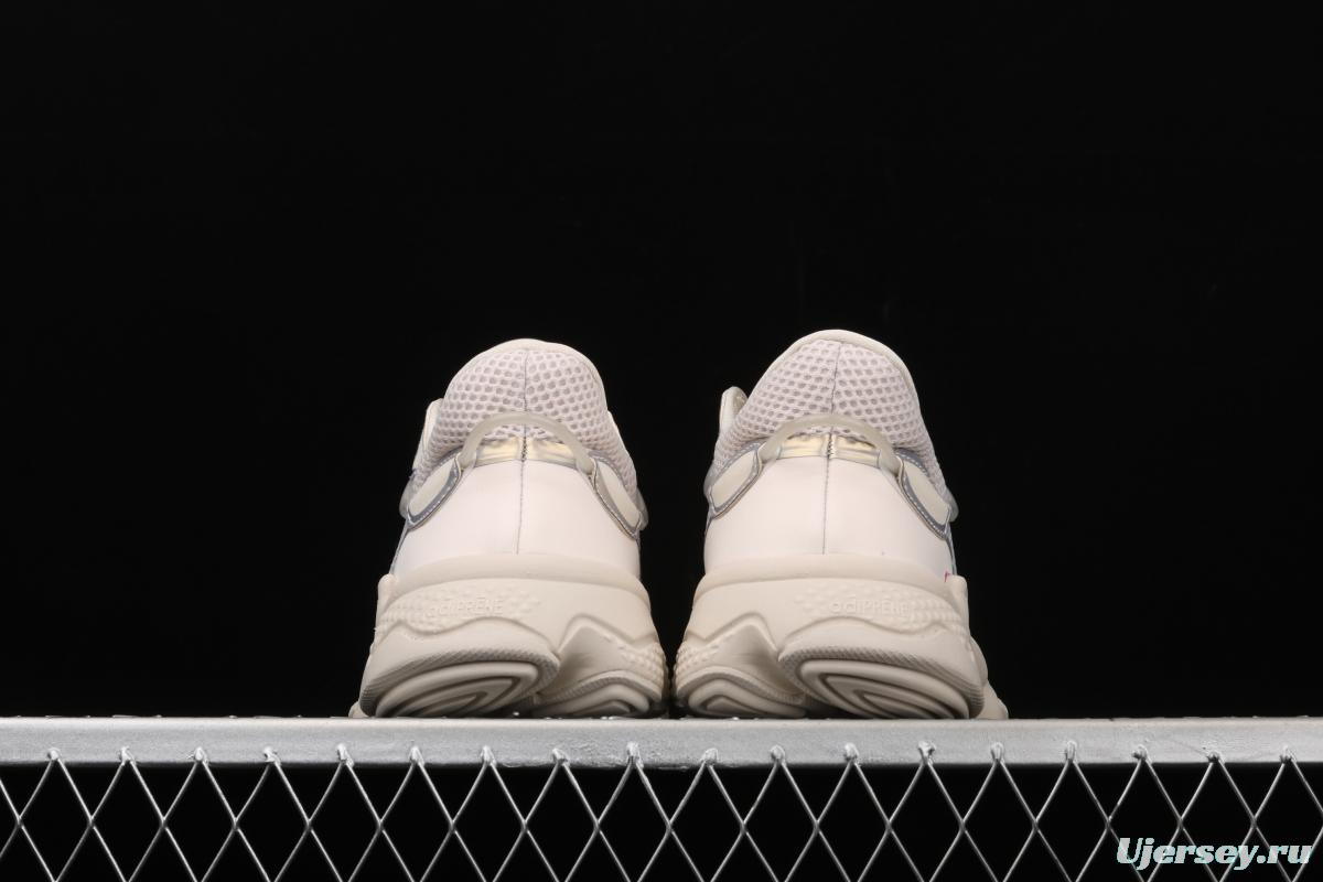 Adidas Originals Ozweego W FV9655 Darth clover retro 3M reflective breathable running shoes